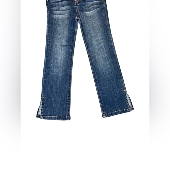 Fashion Nova Kids Girls Stylish Blue Denim Jeans - Picture 3 of 6